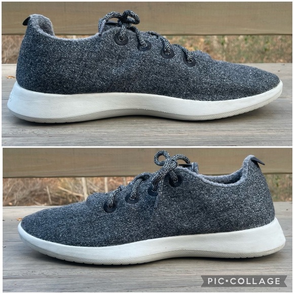 Allbirds Wool Runners Natural Grey Shoes size 13 - Picture 9 of 16